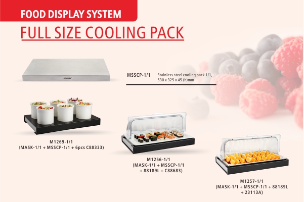 Sunnex Hot Sale Cooling Food Boffet Display