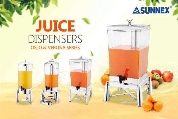 Το Sunnex Beverage Dispenser σας κρατά δροσερό το καλοκαίρι