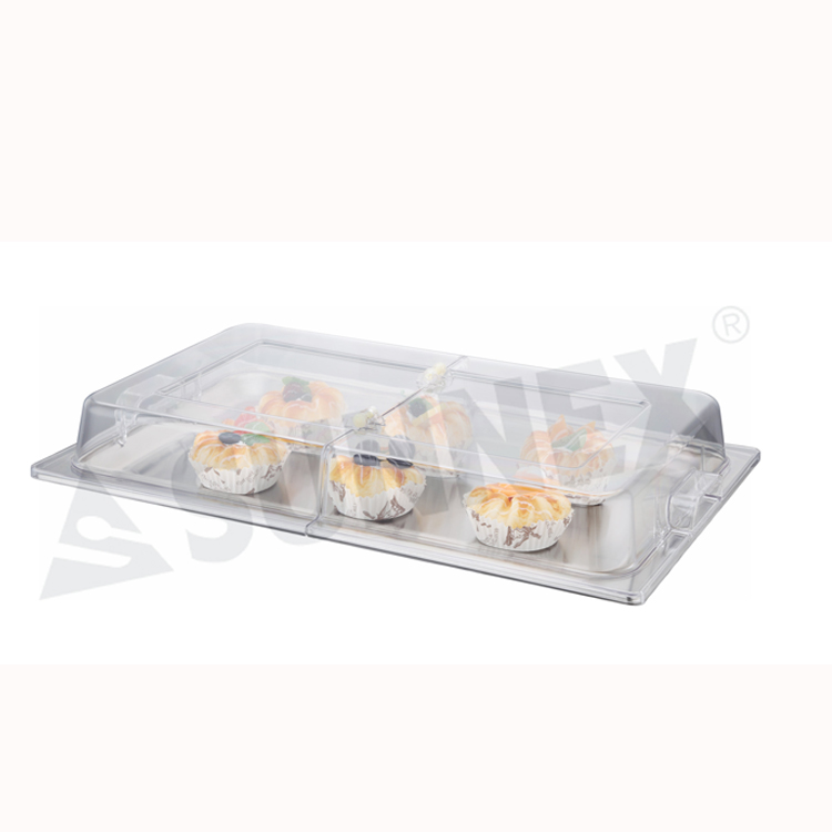 S.S. Food Container 2.5ltr με Flip Cover